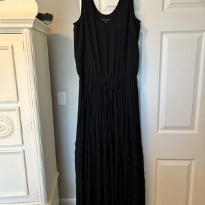 Banana Republic Black Sleeveless Maxi Dress